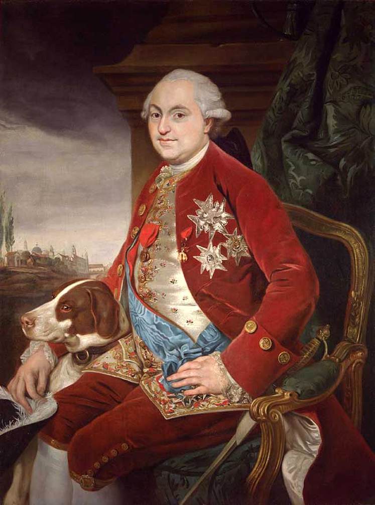 Portræt af Don Ferdinando di Borbone, hertug af Parma