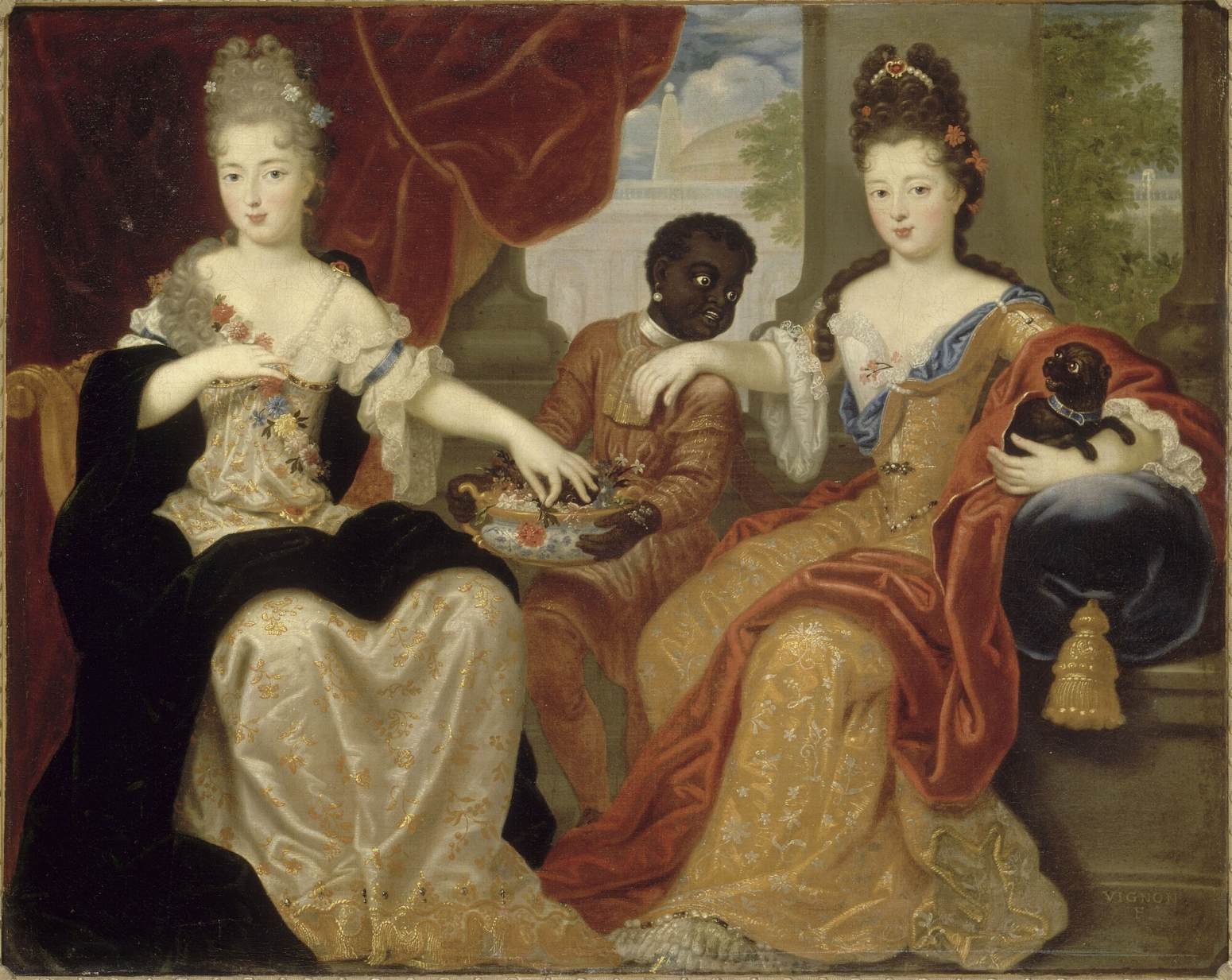 Françoise Marie et Louise Françoise de Bourbon