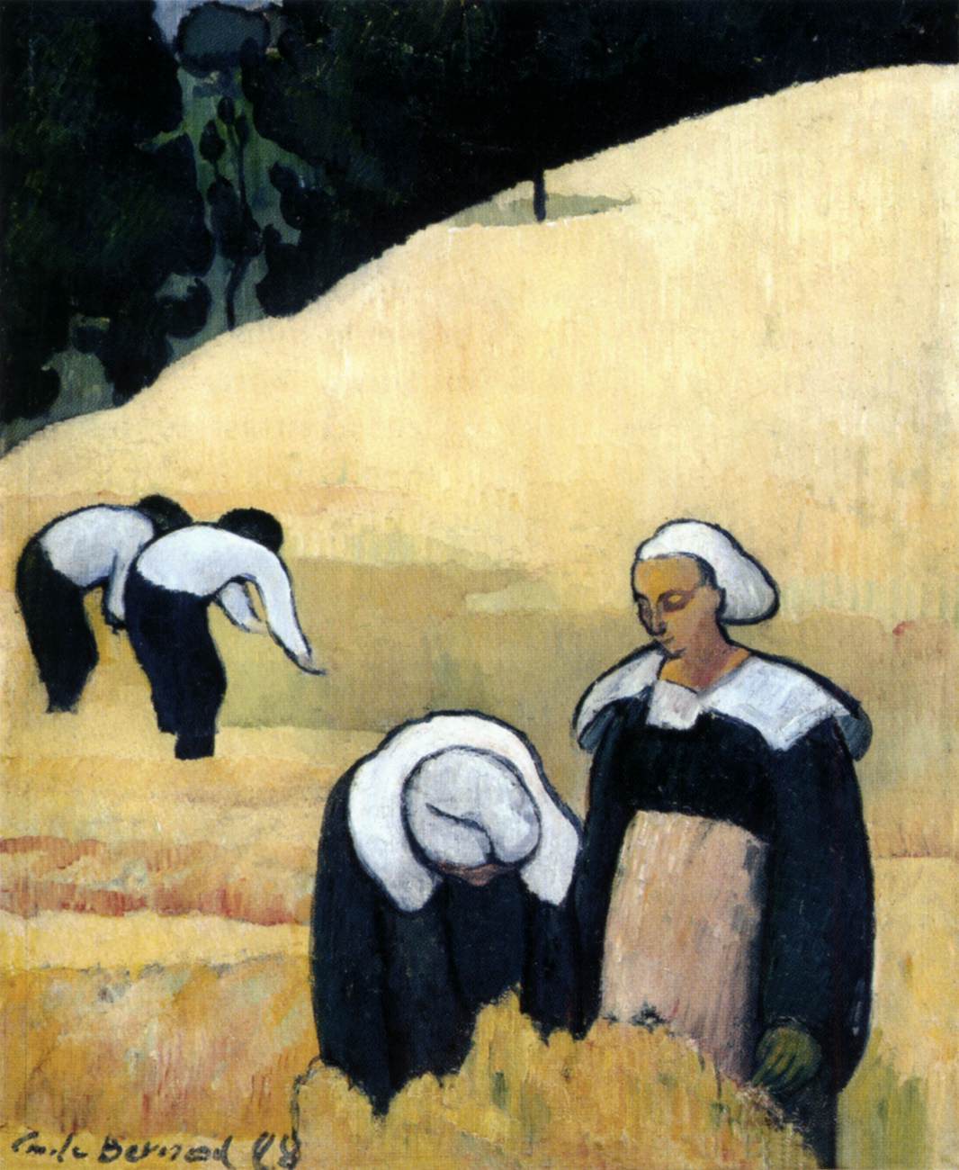The Harvest (Breton Landscape)