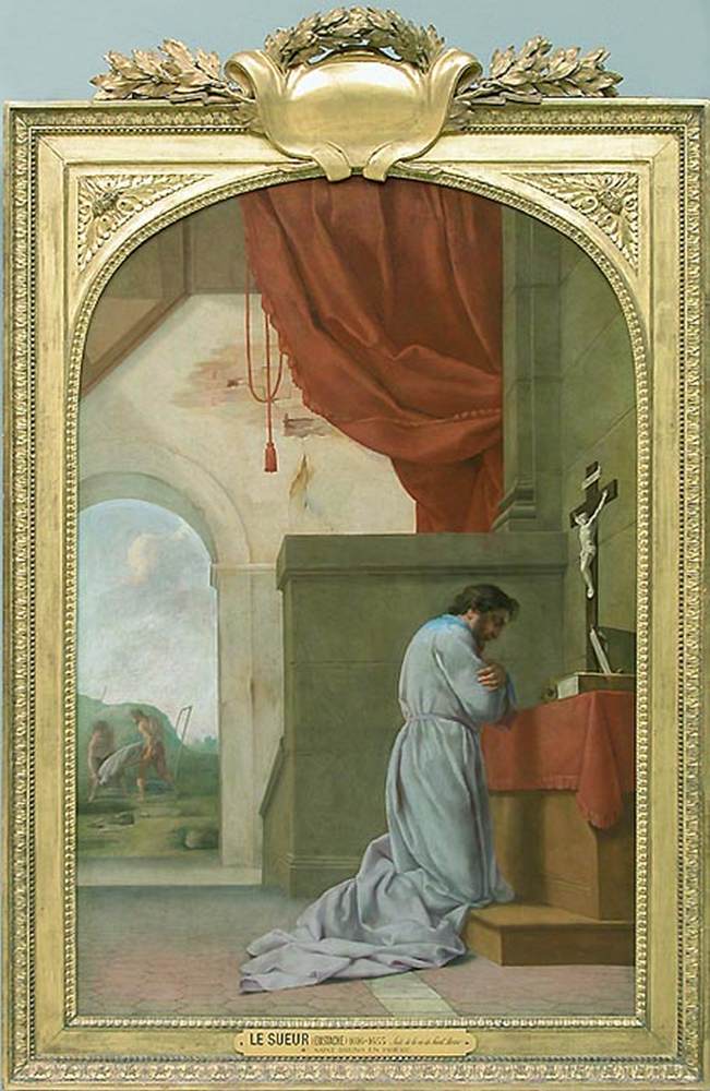 Saint Bruno in Prayer