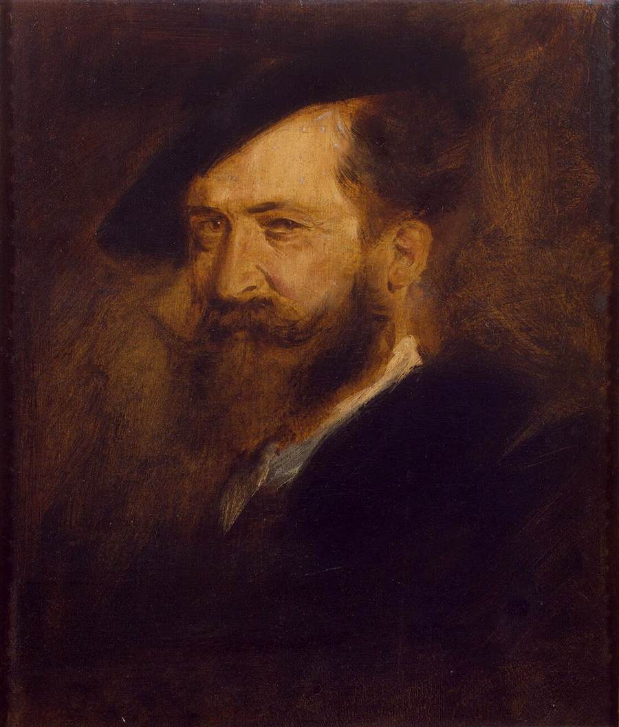 Retrato de Wilhelm Busch 