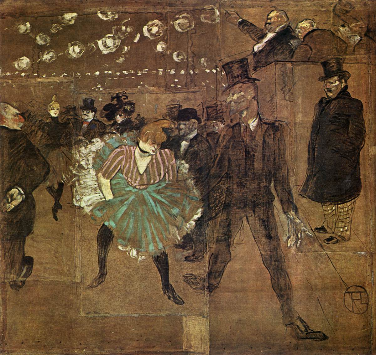 Dancing in the Moulin Rouge: La Goulue i Valentin the Contristical