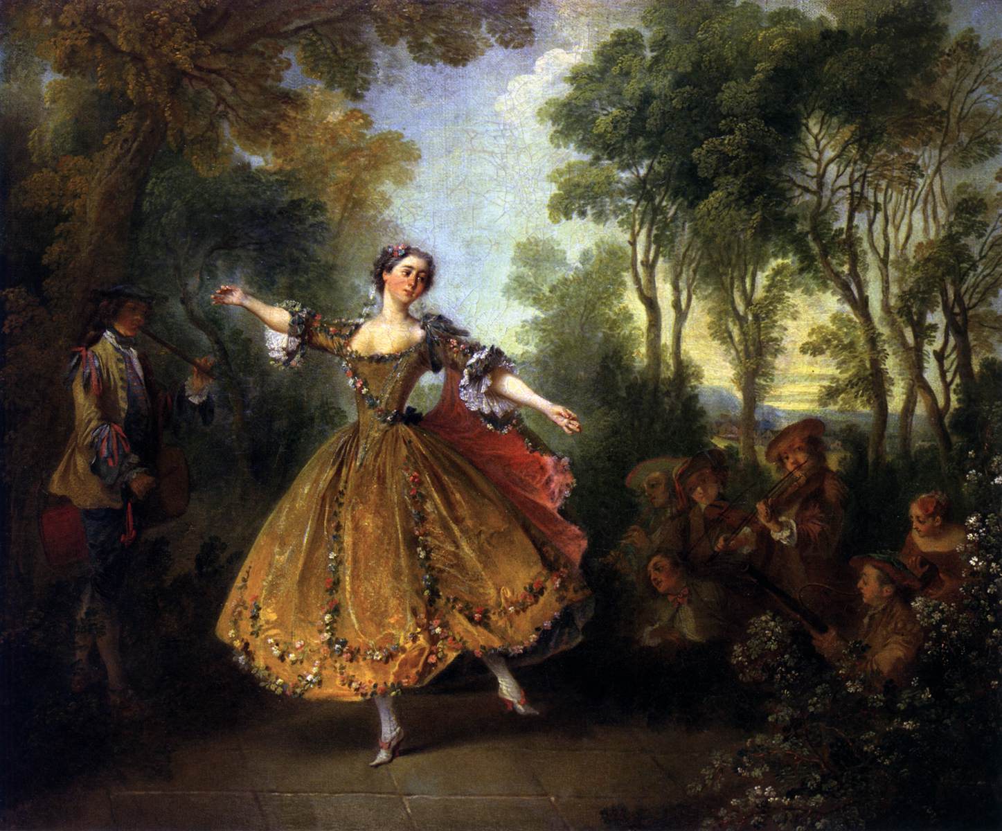 Portrait of the Dancer Camargo