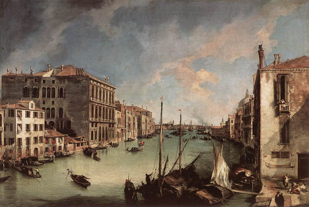 Grand Canal, looking East from Campo San Vio