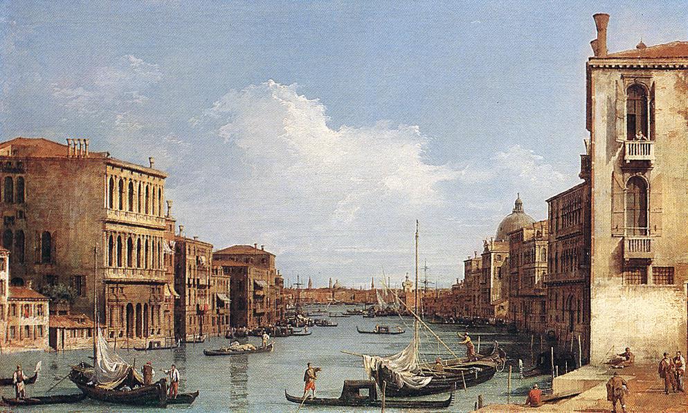 The Grand Canal from Campo San Vio to El Bacino