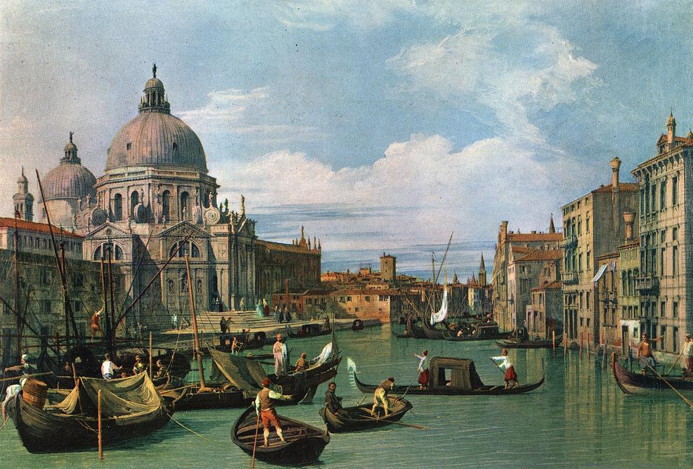 The Grand Canal and the Church of Salutation