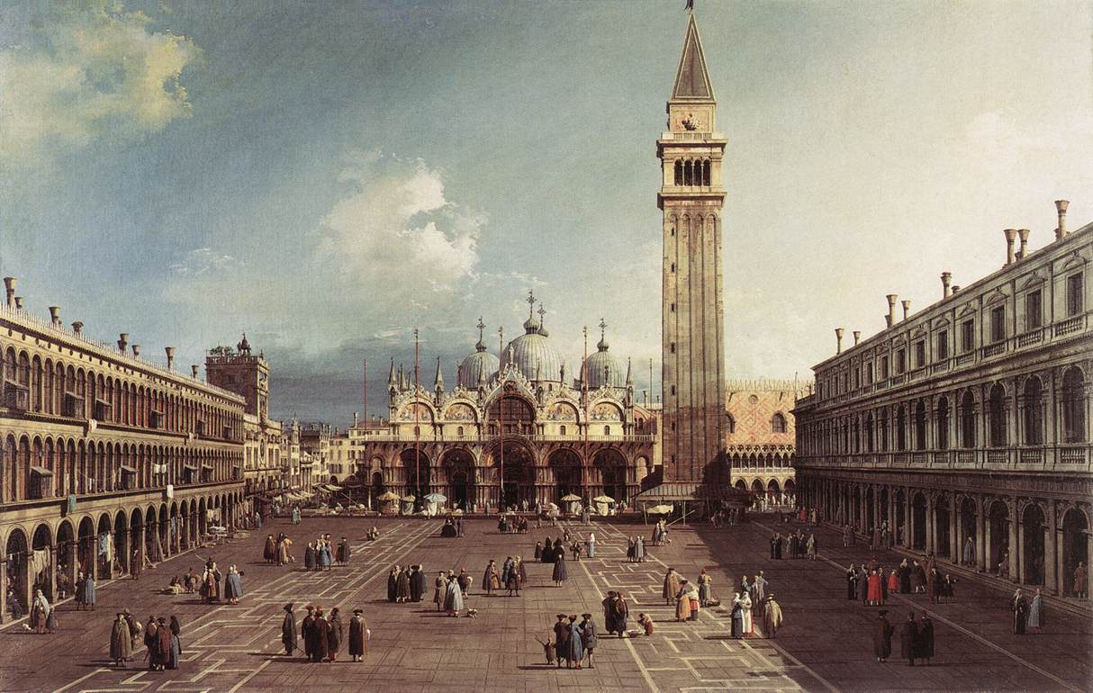 Bazilika ile San Marcos Meydanı