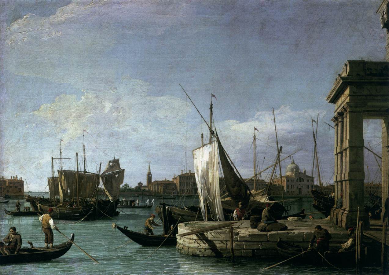 Punta de la Dogana en Venecia