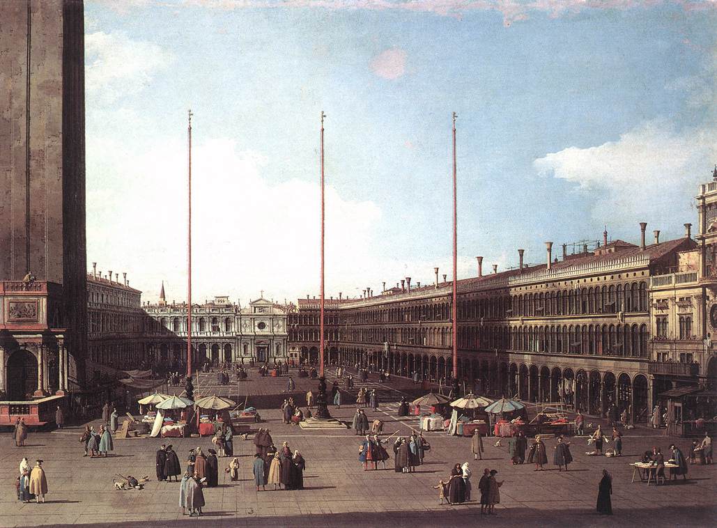 Piazza San Marco, olhando para San Geminiano