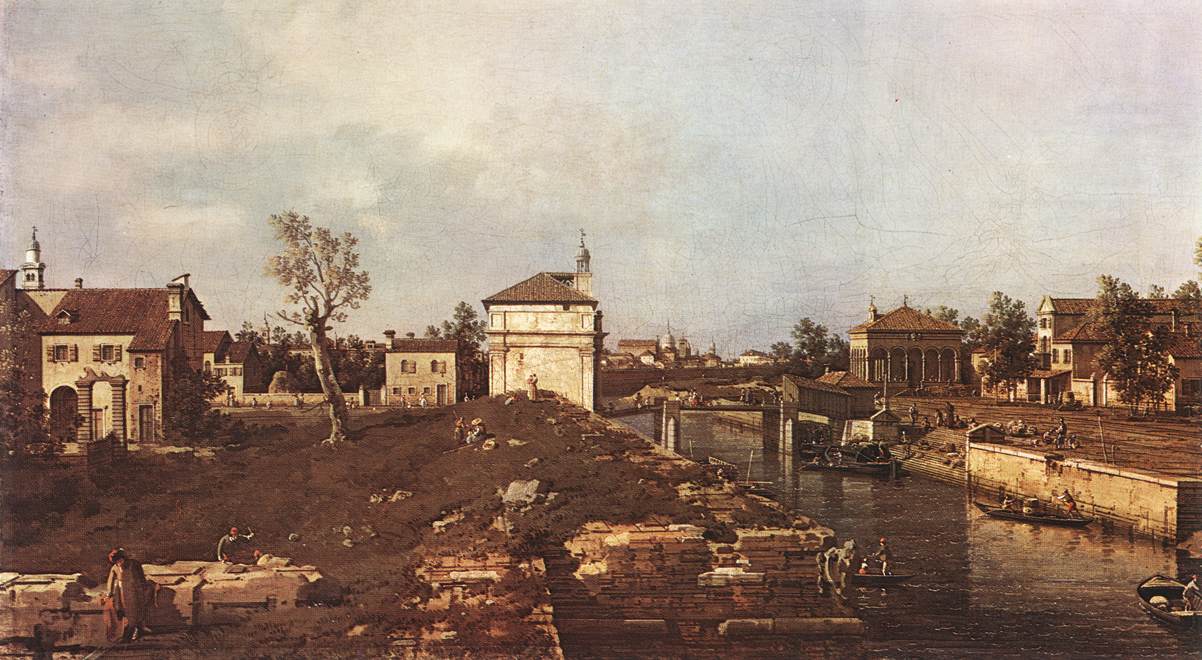 Il canale Brenta a Padova