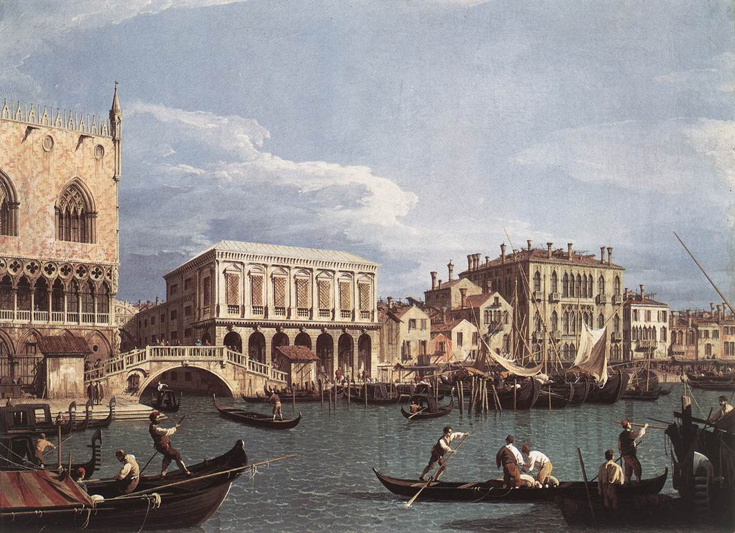 The Molo and the Riva Degli Schiavoni of the Bacino Di San Marco