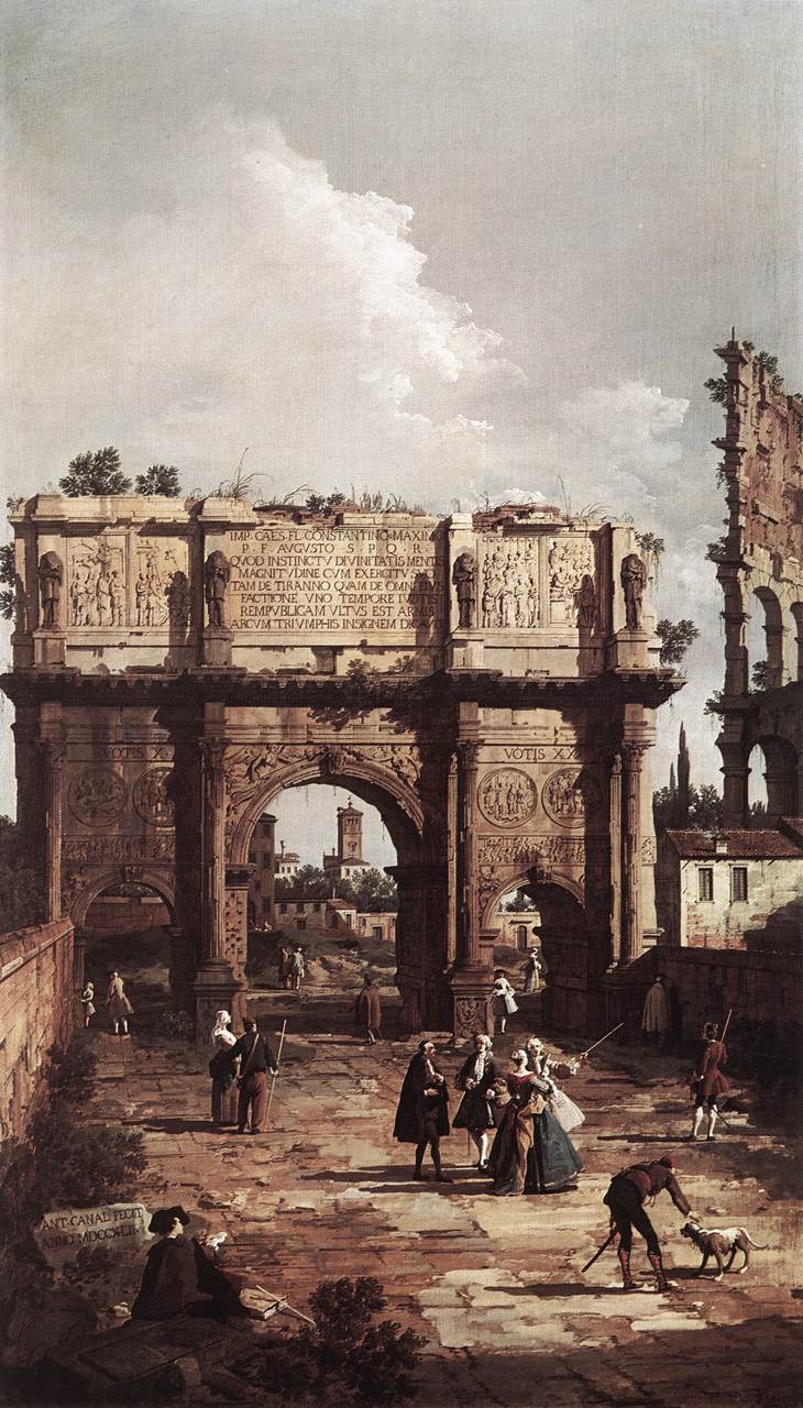 Rome: l'arc de Constantin