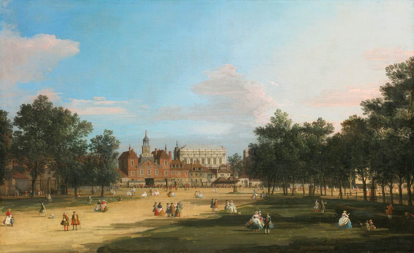Vista dos Old Horse Guards e Banquet Hall