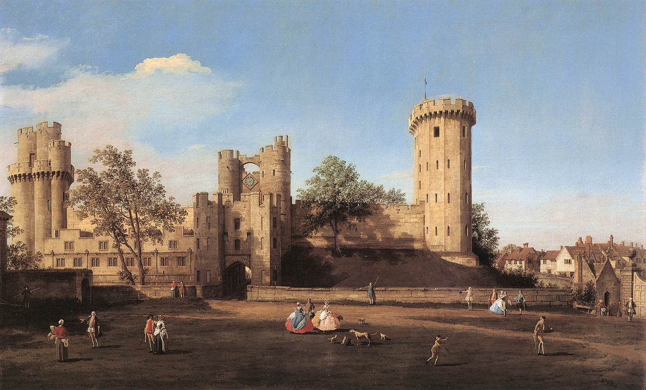 Warwick Castle: die Ostfront