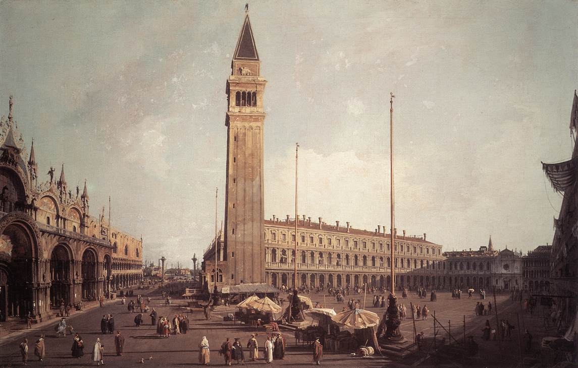 St. Mark's Square: Looking Southwest