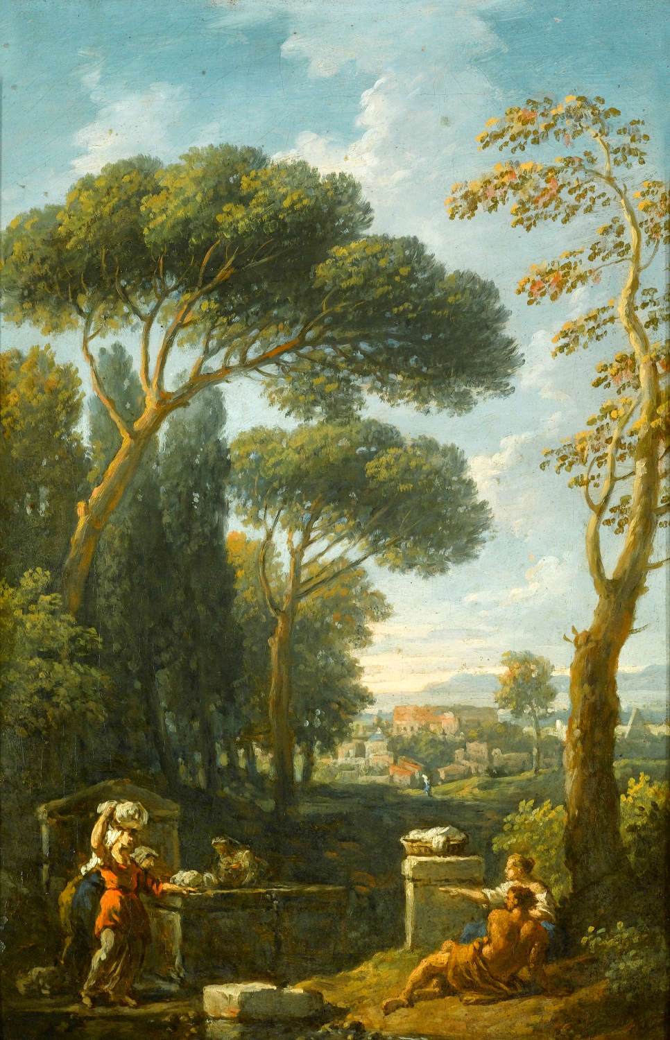 View of Caprice of Rome