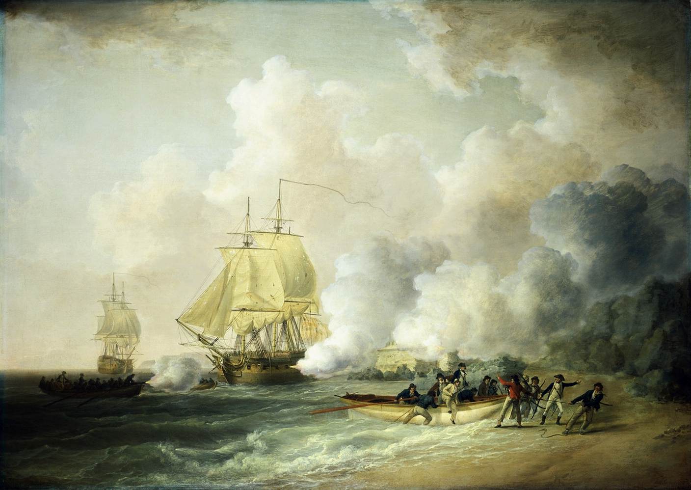 The Capture of Fort St. Louis, Martinique