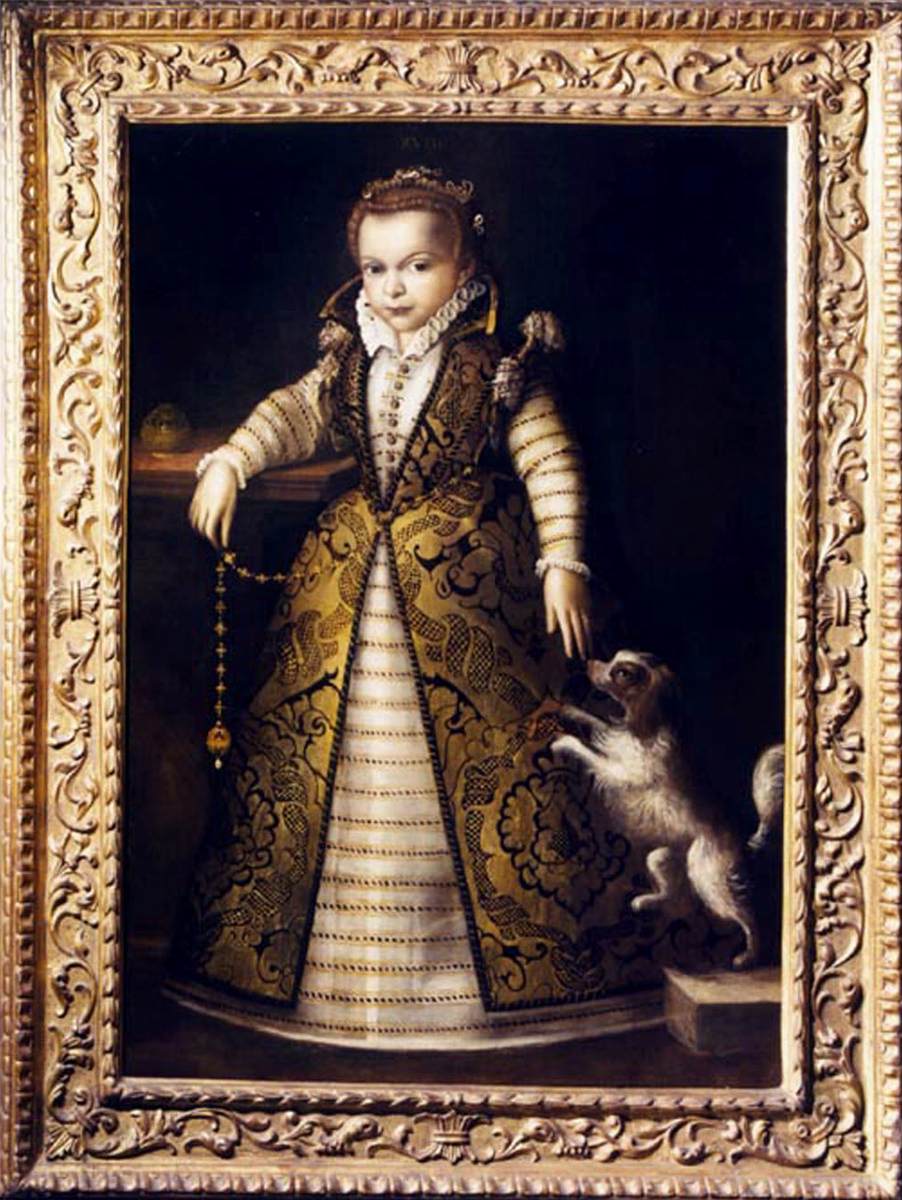 Retrato de Caterina di ferdinando I de Medici