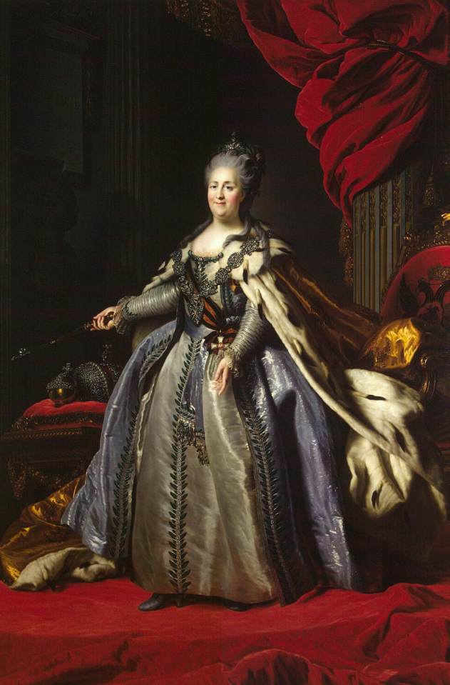 Portrait of Catherine II