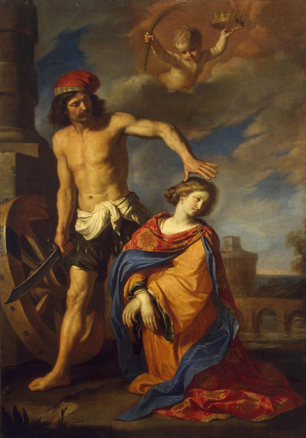 Santa Catalina's martyrdom