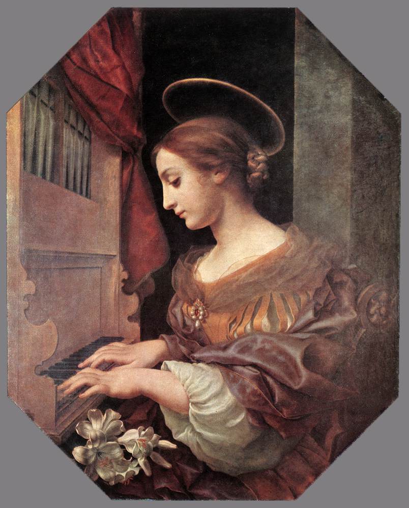 Santa Cecilia i orgelet
