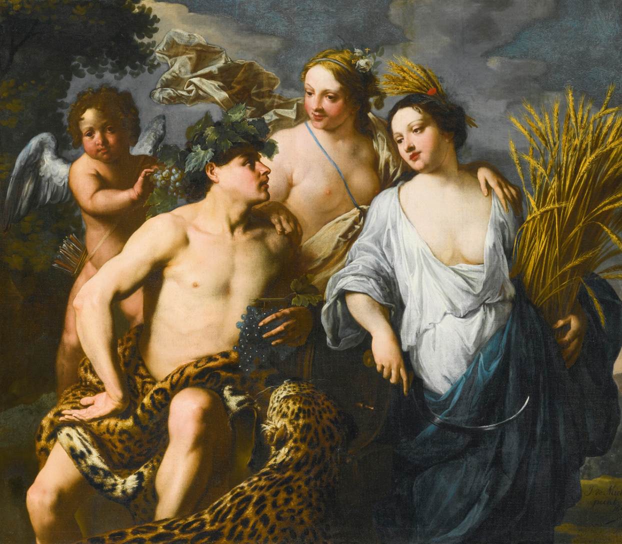 Ceres, Bacchus and Venus ('sine Cerere Et Baccho Friget Venus')