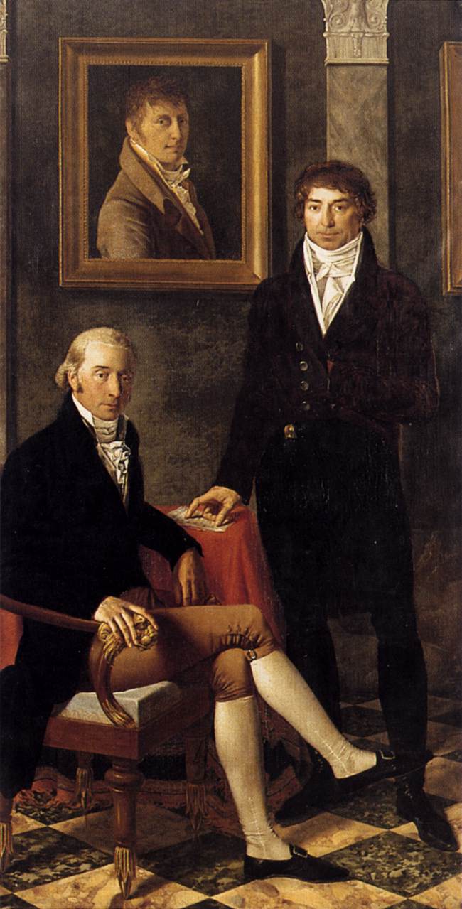 Portrait of François Wynckelman, François Van Der Donckt and José Odevaere