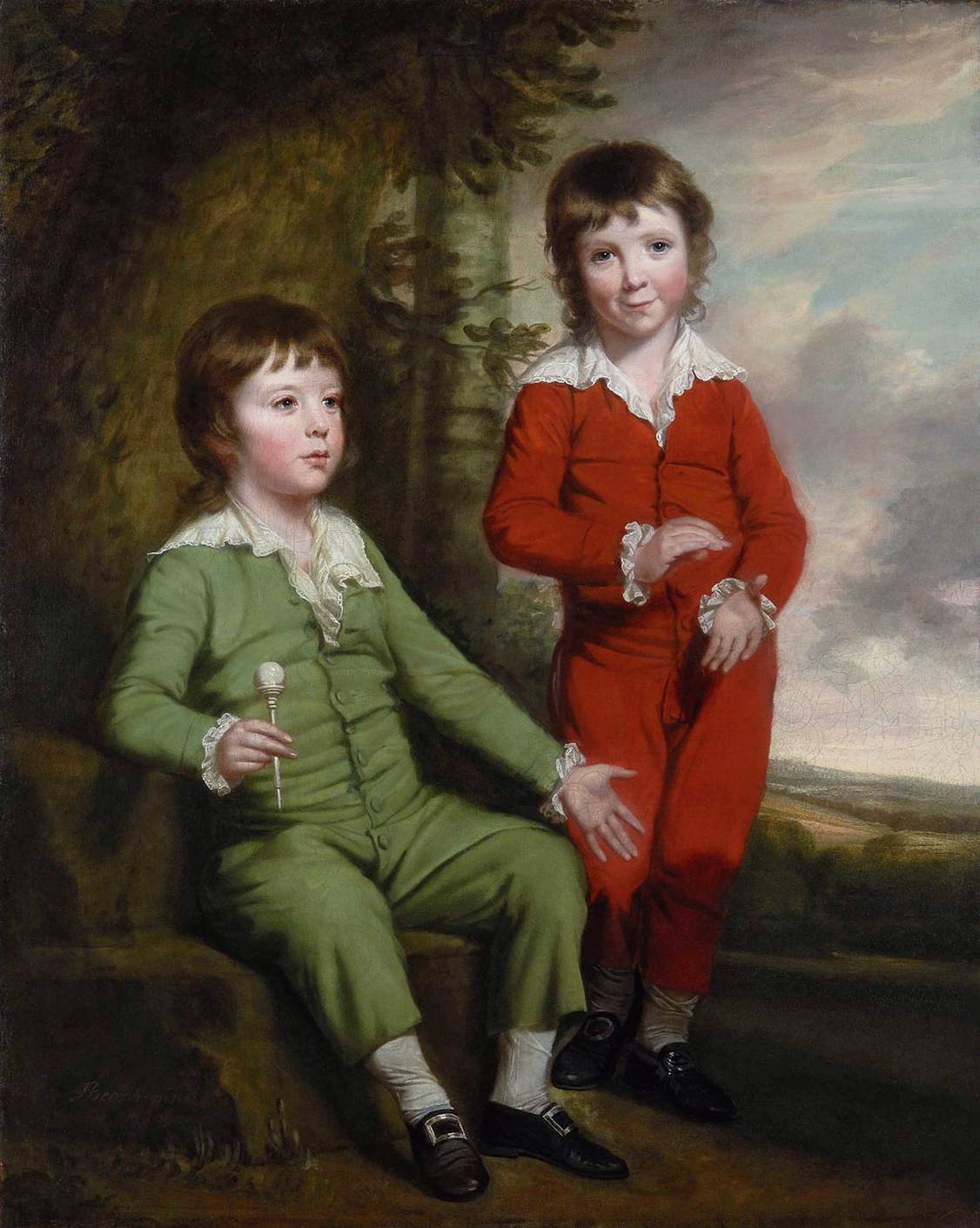 Portrait of The Children of Carlos Blair