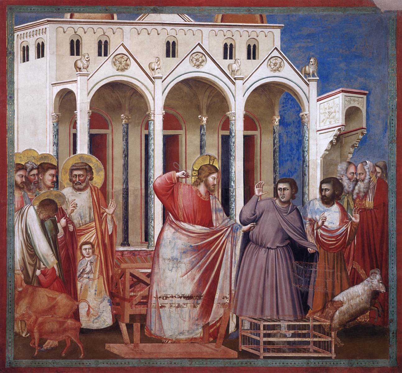No 27 Scenes from the Life of Christ: 11 Expulsion of the Money Changers from the Temple