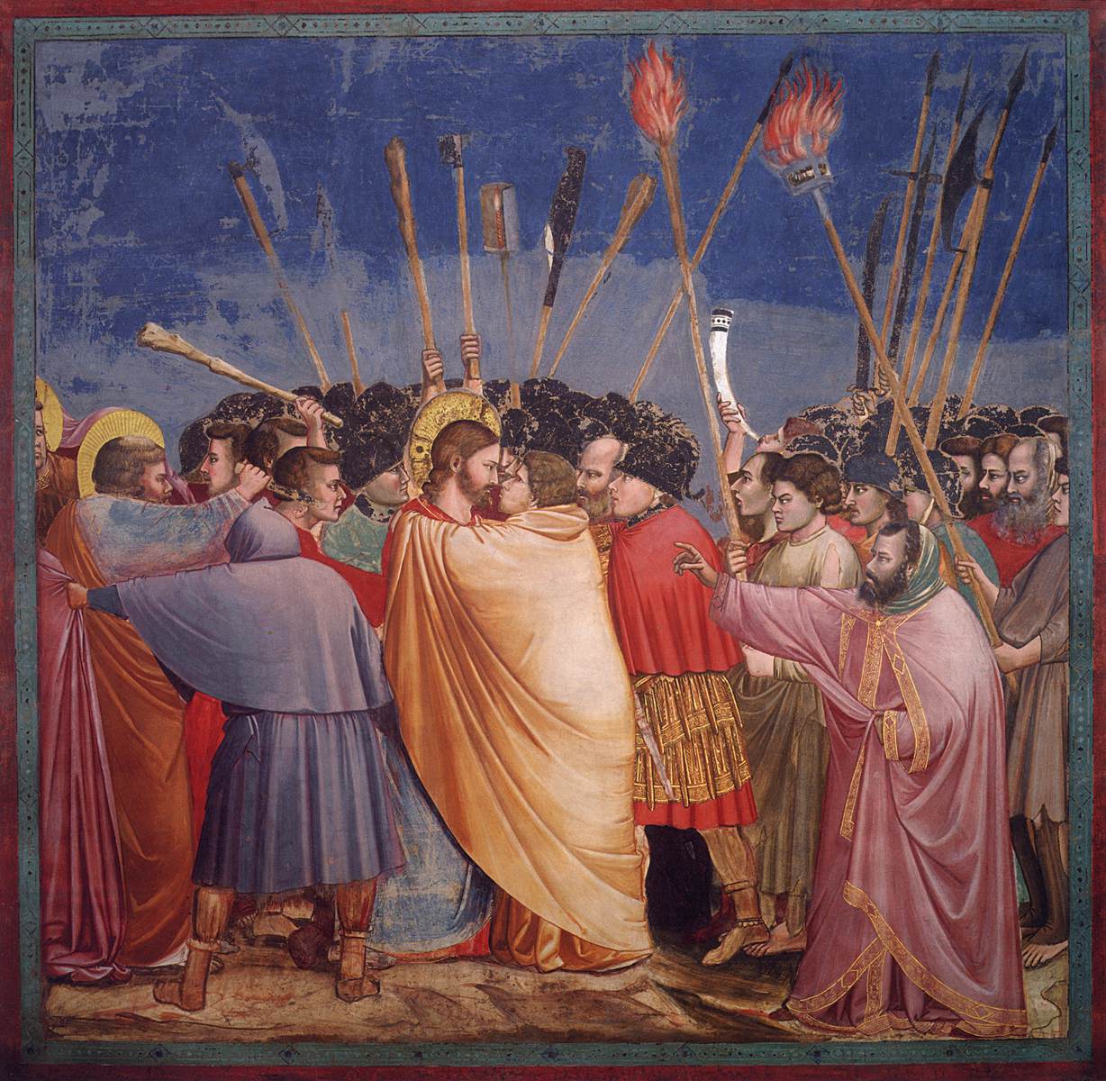 No 31 Scenes from the Life of Christ: 15 The Arrest of Christ (Kiss of Judas)