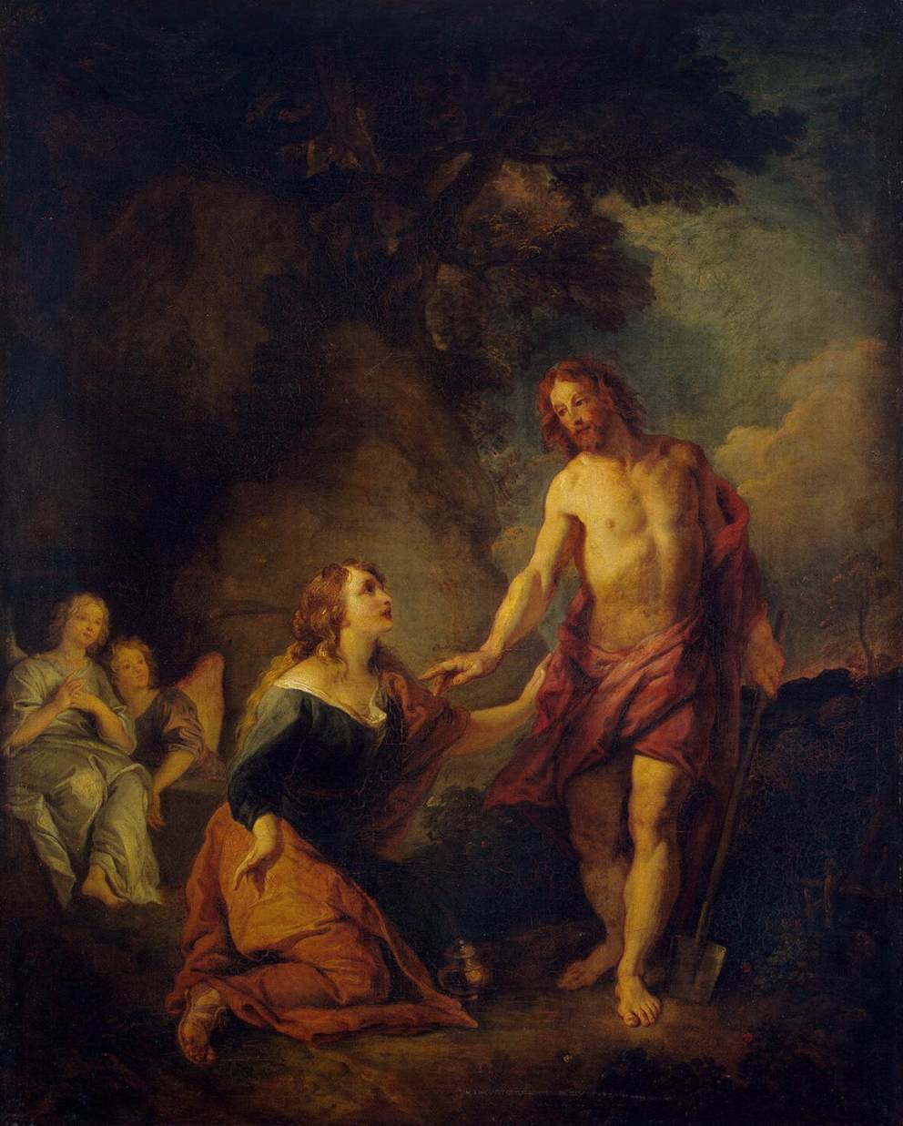 Mesih Mary Magdalena'ya Görünüyor