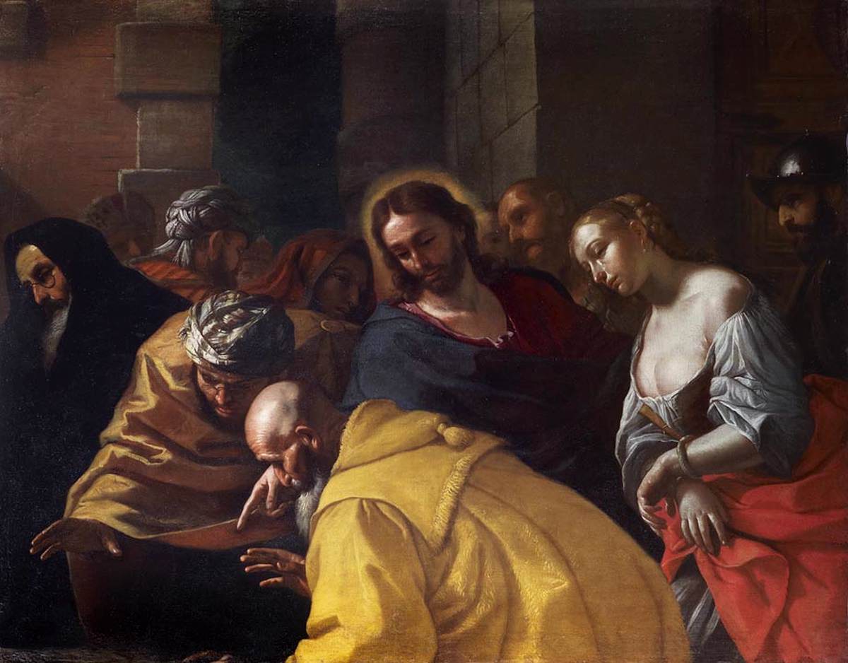 Cristo y La Mujer Tomada en Adulterio