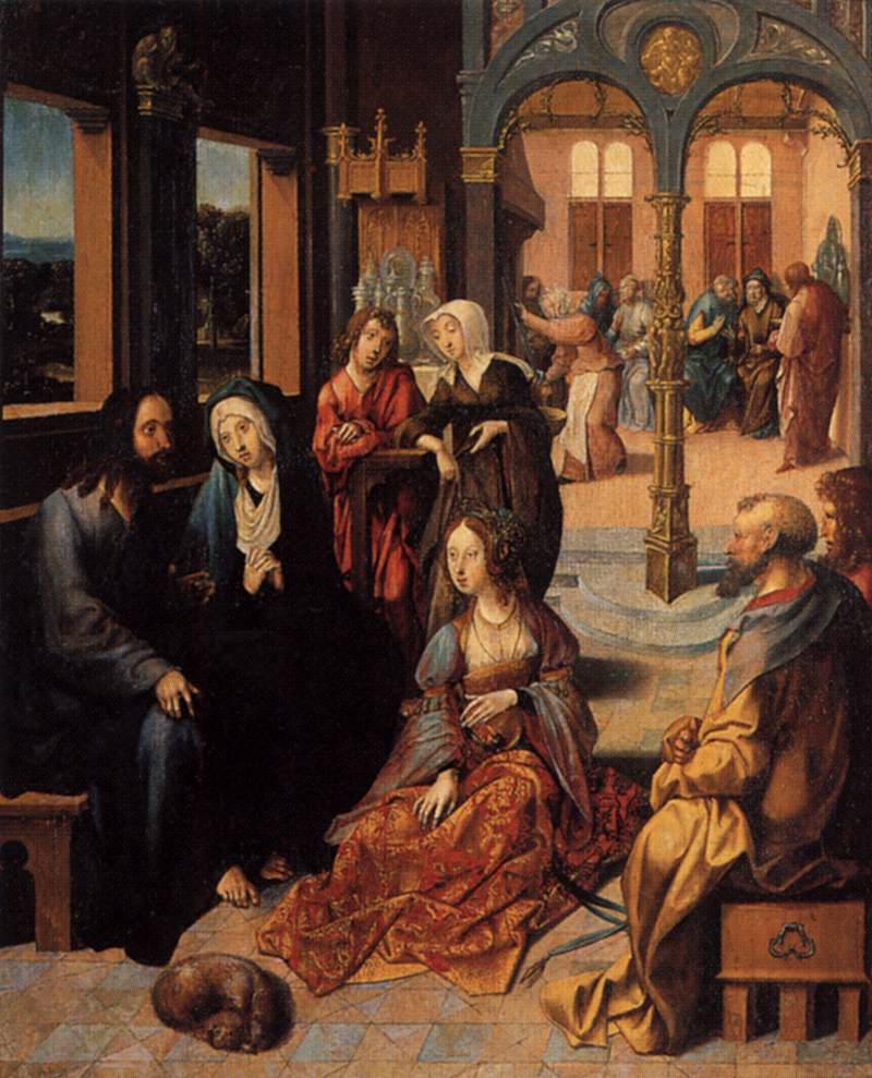 Cristo en La Casa de Marta y María