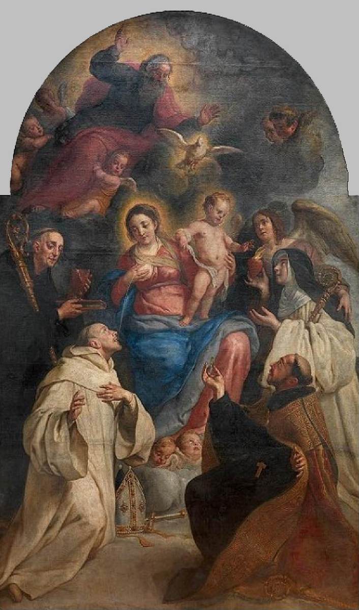 L'allattamento al seno di San Bernardo de Clairvaux