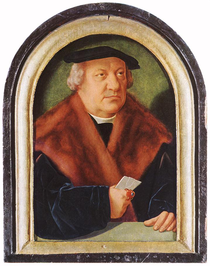 Porträt des Gelehrten Petrus von Clapis