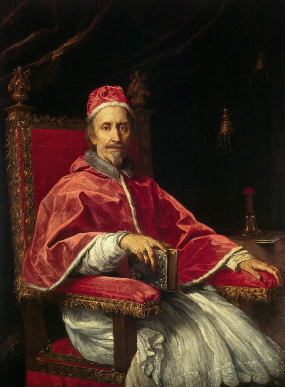 Papa portresi Clement IX