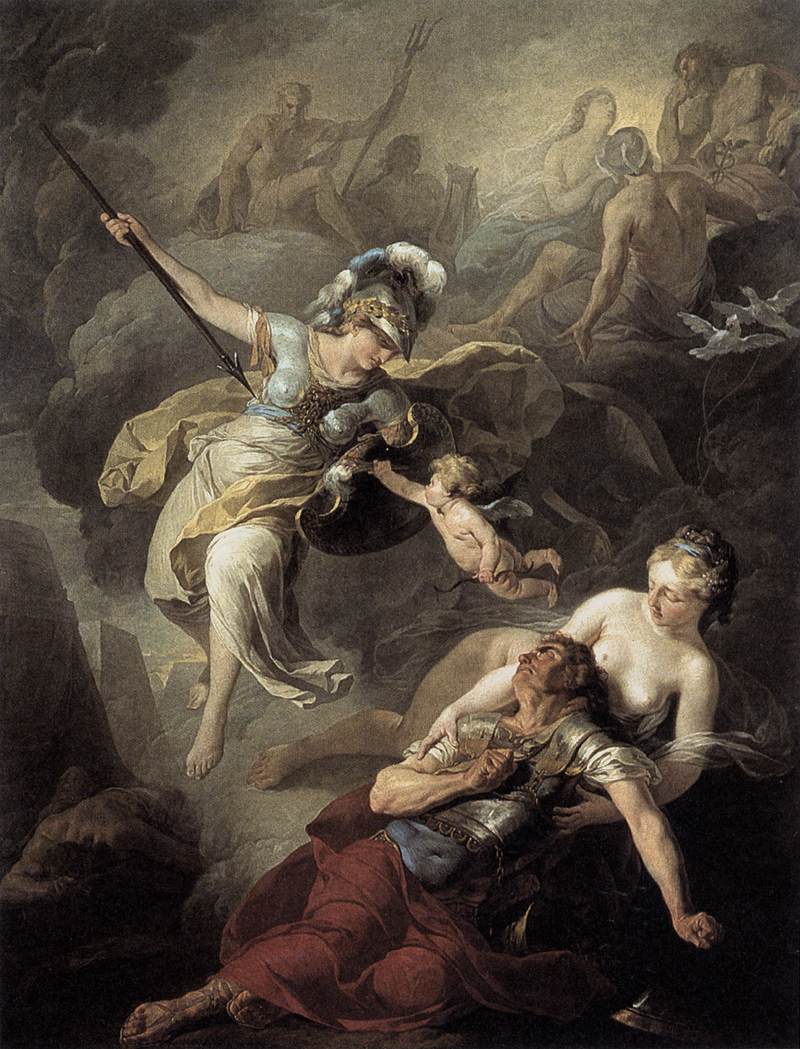 Mars ve Minerva'nın dövüşü