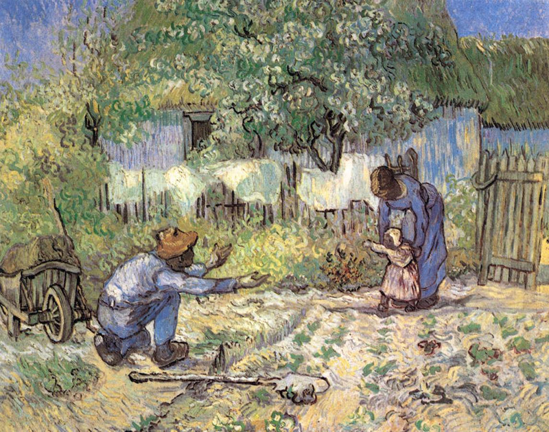 Primeros Pasos (En el Estilo de Millet) KUADROS