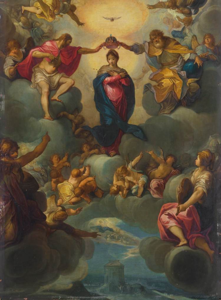 Incoronazione della Vergine per la Santissima Trinità