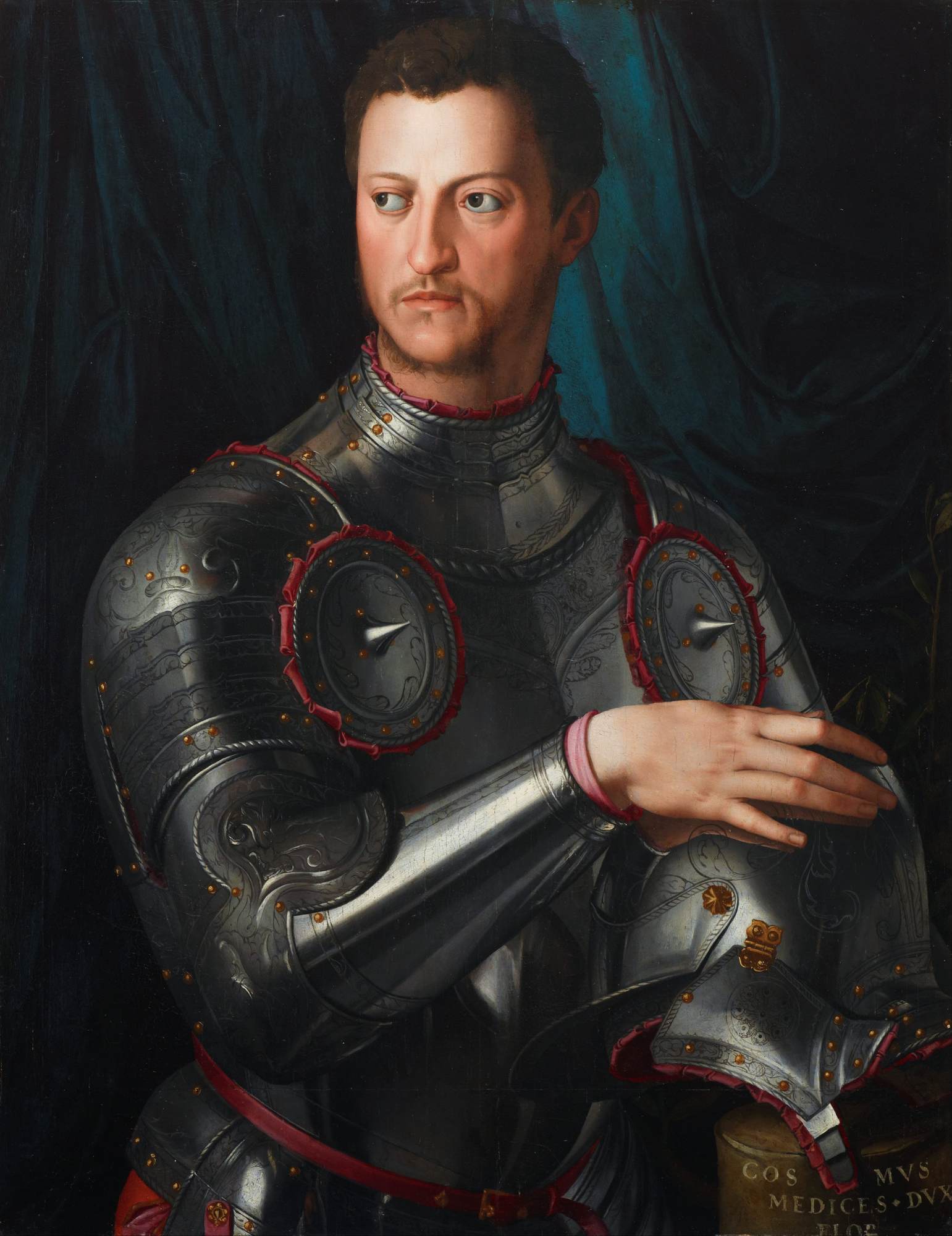 Retrato de Cosimo I de Medici em Armadura 