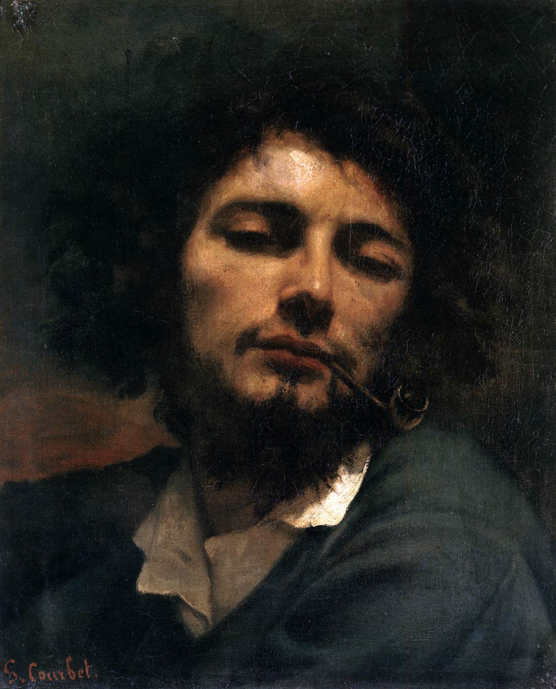 Self -Portrait (mężczyzna z fajką)
