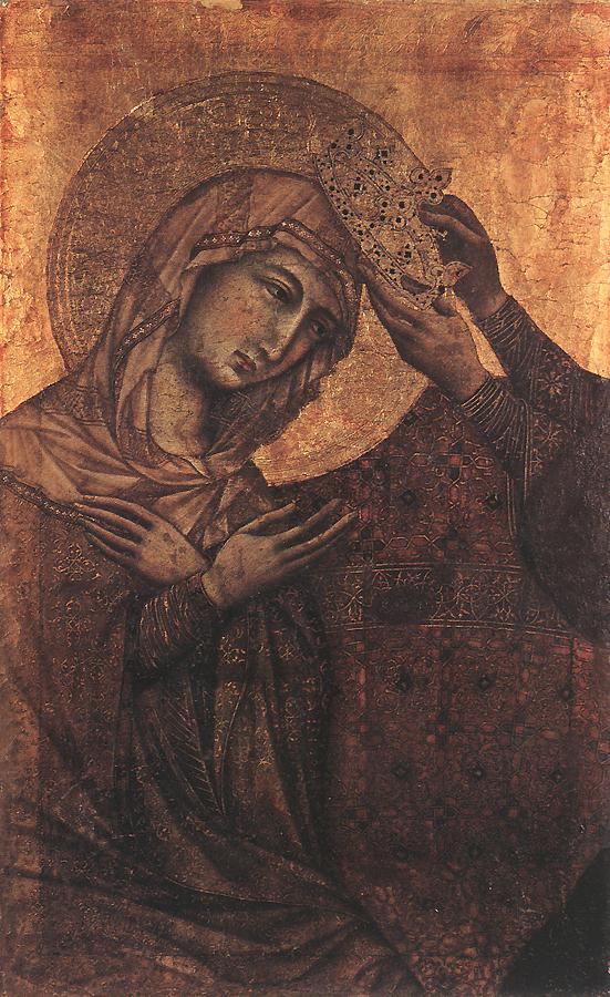 Krönung der Jungfrau (Tafel 5, Fragment)