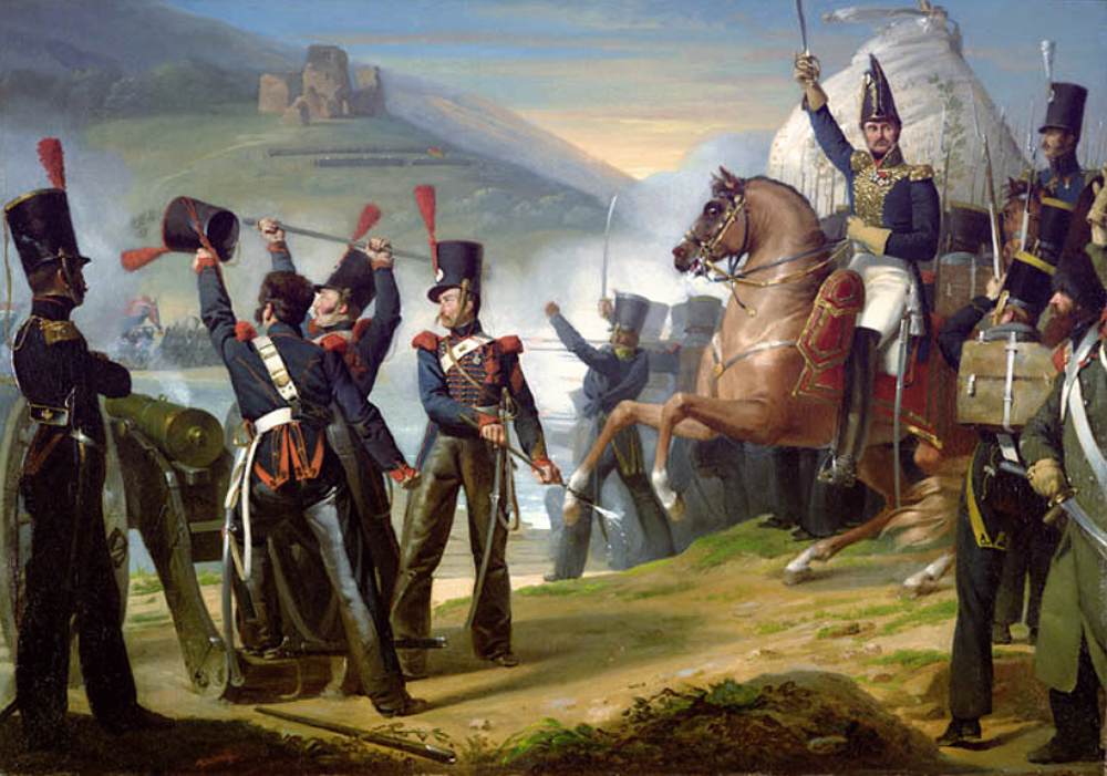 A Travessia de Bidassoa (16 de Abril de 1823) 