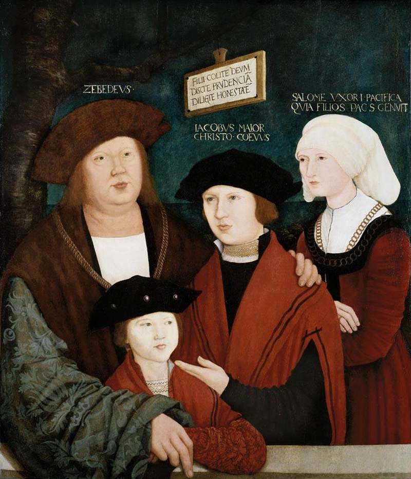 Portret rodzinny sprężynowy