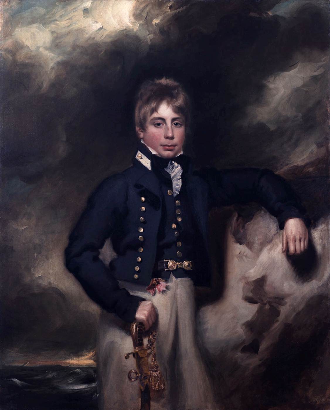 Portrait of Midshipman John Windham Dalling