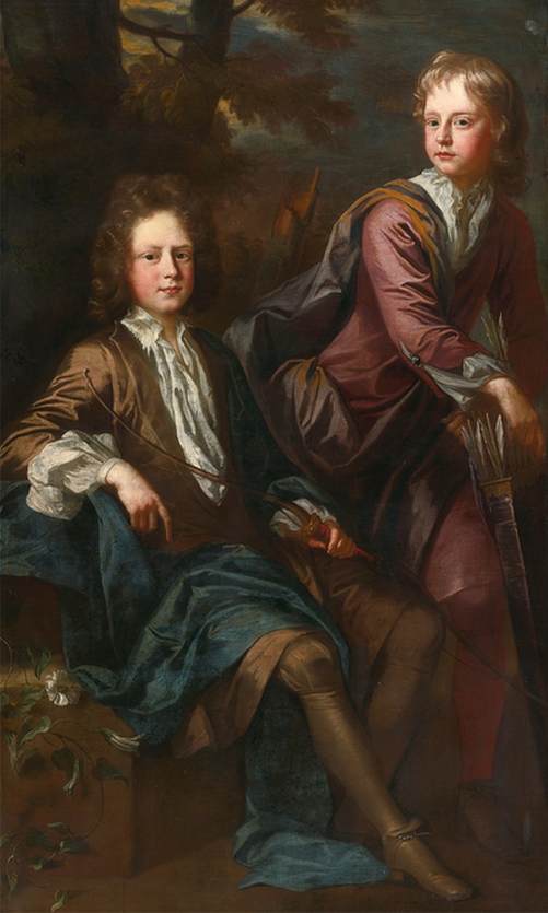 Portrait of Tomás and Jorge Dashwood