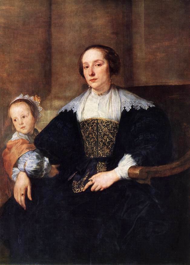 Colyn de Nole's Wife and Daughter