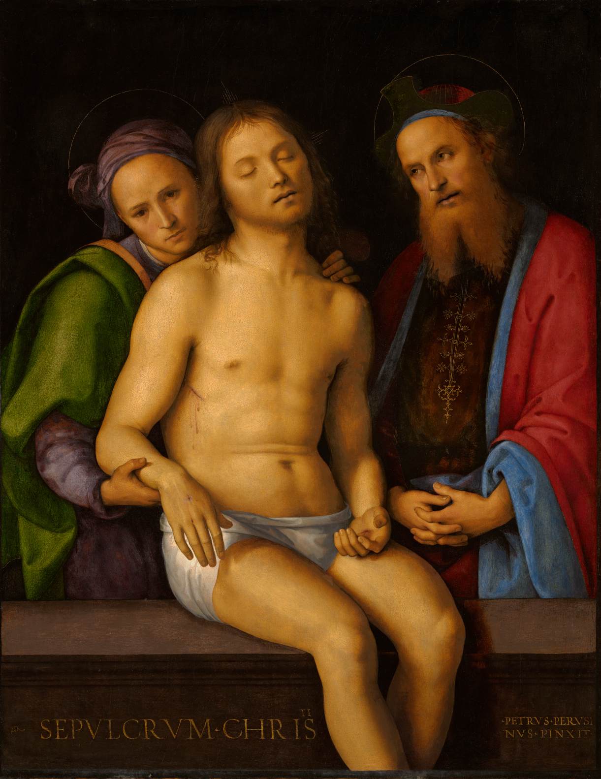 Cristo Muerto con José de Arimatea y Nicodemo (Sepulcrum Christi)