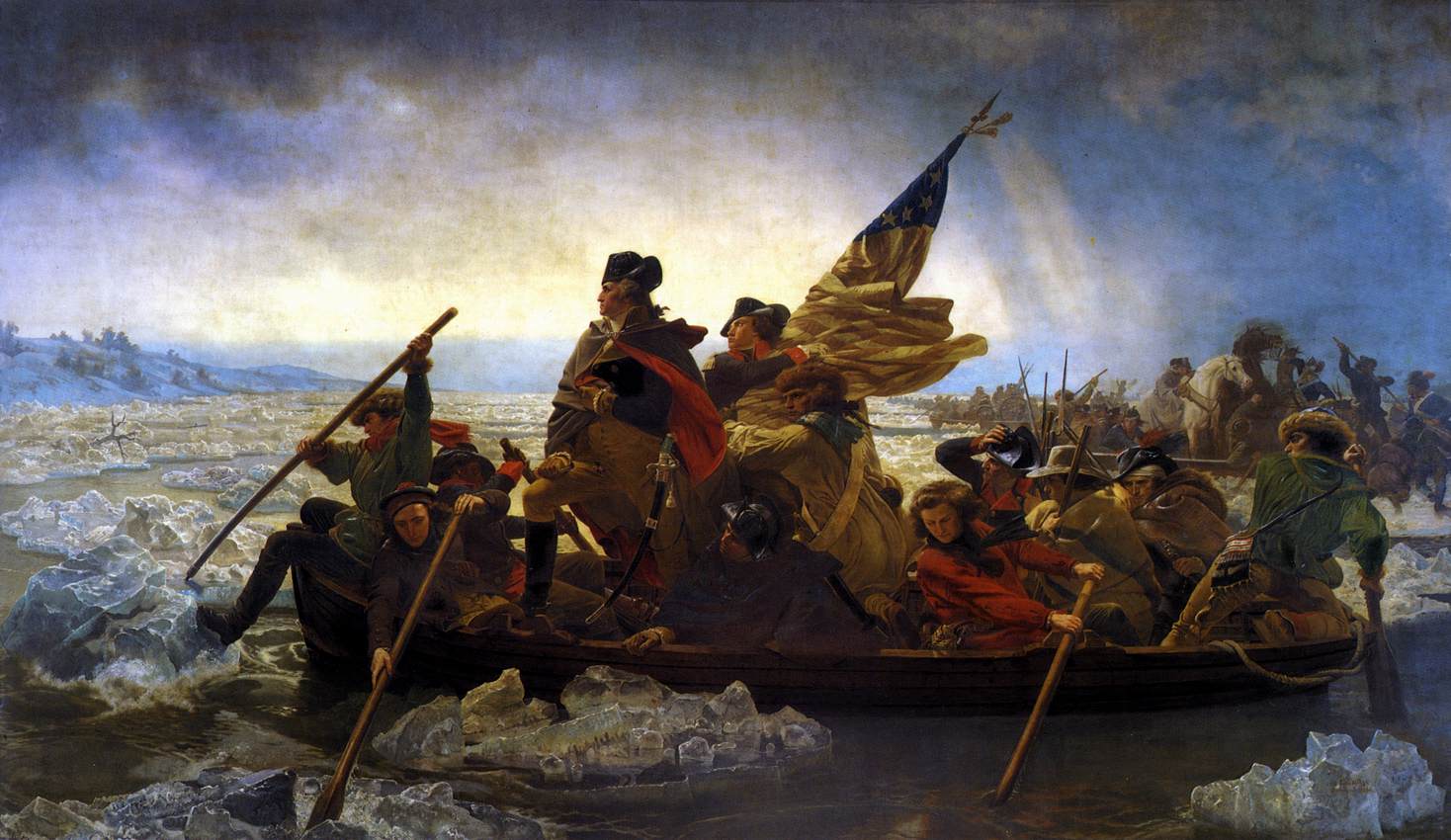 Washington cruzando o Delaware