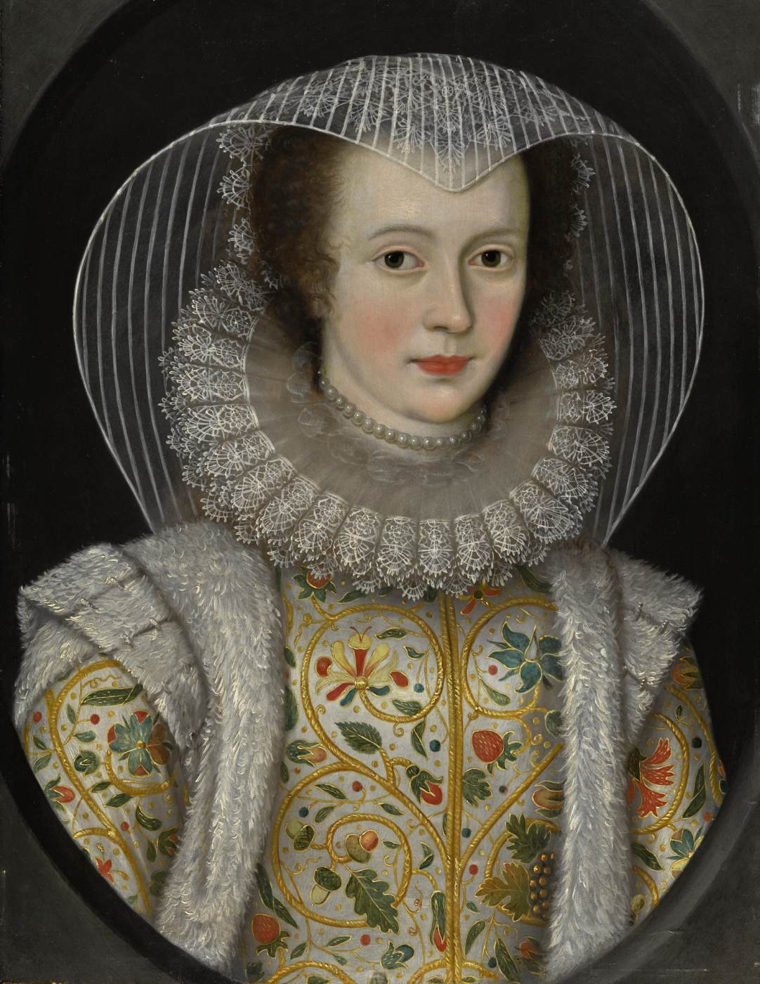 Portrait de cloche française, Lady Dering